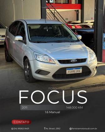 FORD FOCUS 1.6 GLX 16V FLEX 4P MANUAL FORD FOCUS 1.6 GLX 16V FLEX 4P MANUAL